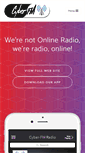 Mobile Screenshot of cyberfmradio.com